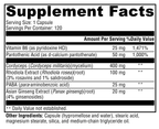 Adrenal Essence® 120 Capsules Supplement Facts