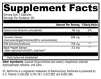 DIMension 3® 120 Capsules Supplement Facts