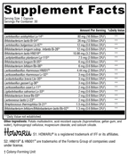 ProbioMax® Complete DF 30 Capsules Supplement Facts