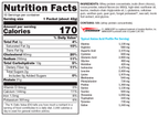 FIT Lean Food Whey Creamy Chocolate 10 Servings Supplement Facts